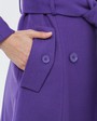 Пальто Ashlie (CO-047) (фиолетовый)