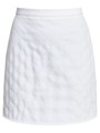 Стеганая мини-юбка Белый цвет