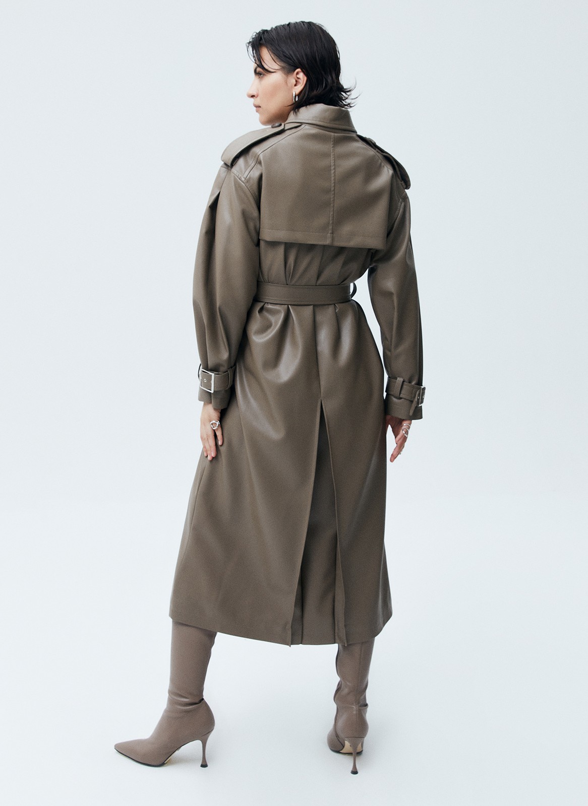 Imra balloon shop sleeve trench