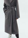 Пальто-халат (новая версия) Темно-серый цвет