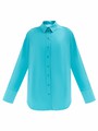 Рубашка oversize (trend) Изумрудный цвет