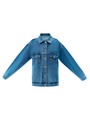Джинсовая куртка Голубой цвет