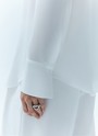 Рубашка (натуральный шёлк) Белый цвет