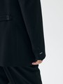 Пиджак двубортный Черный цвет