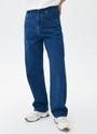 Брюки из джинсовой ткани для мужчины Синий цвет