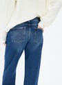 Брюки из джинсовой ткани для женщины Синий цвет