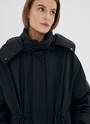Утепленная куртка для женщины Черный цвет