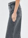 Брюки из джинсовой ткани для женщины Серый цвет