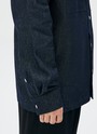 Куртка-рубашка на кнопках с накладными карманами Темно-синий цвет