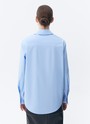 Рубашка из итальянского хлопка Pima Cotton Голубой цвет