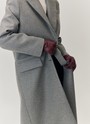 Пальто с мужского плеча Светло-серый цвет