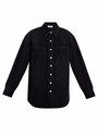 Блузка из джинсовой ткани для женщины Черный цвет