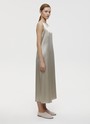 Платье миди (натуральный шёлк) Светло-бежевый цвет