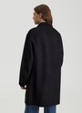 Пальто однобортное Черный цвет